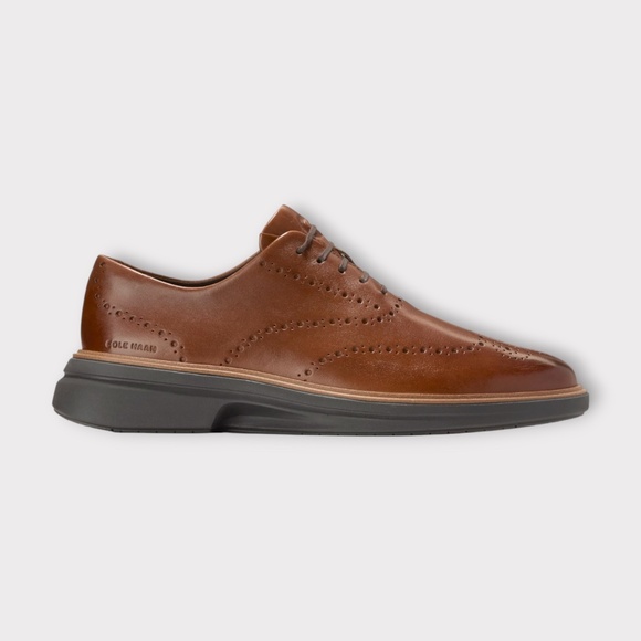 Cole Haan Mens OriginalGrand Cityspectre Wingtip. British Tan, C41528 main image 6